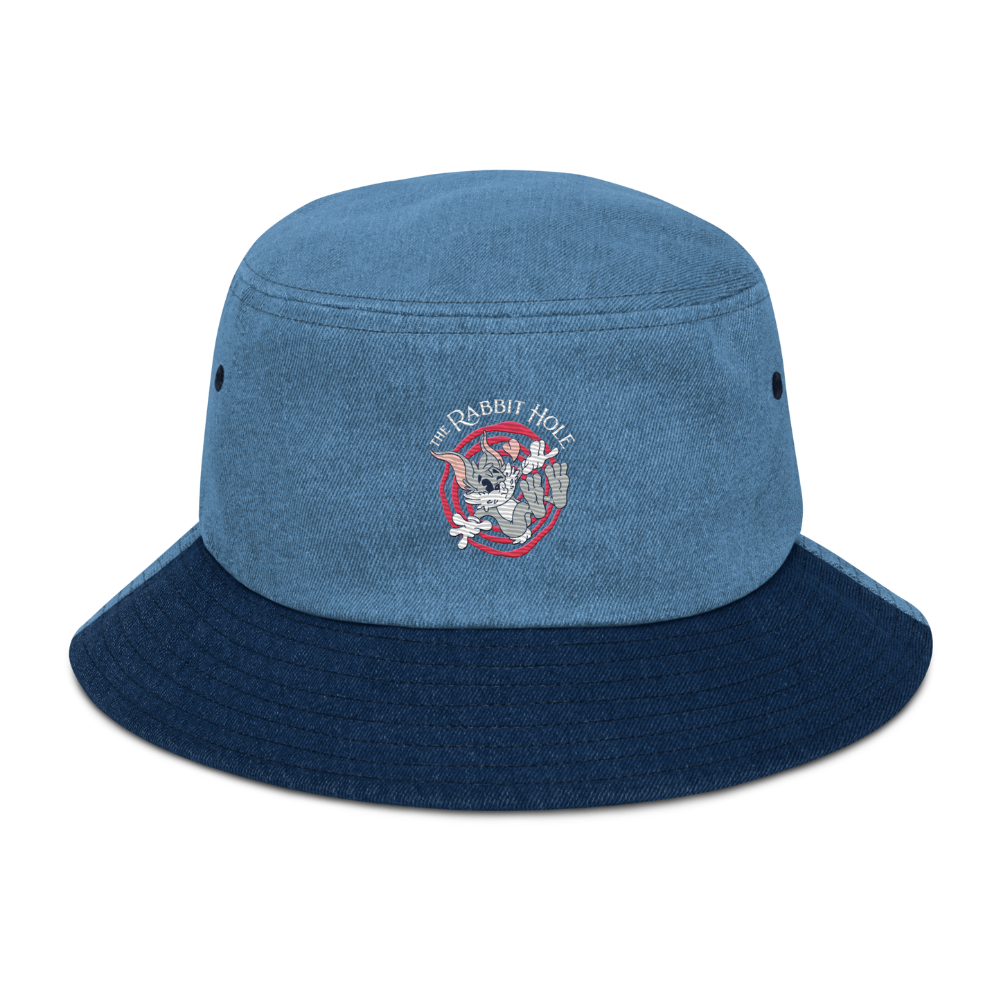 Denim bucket hat